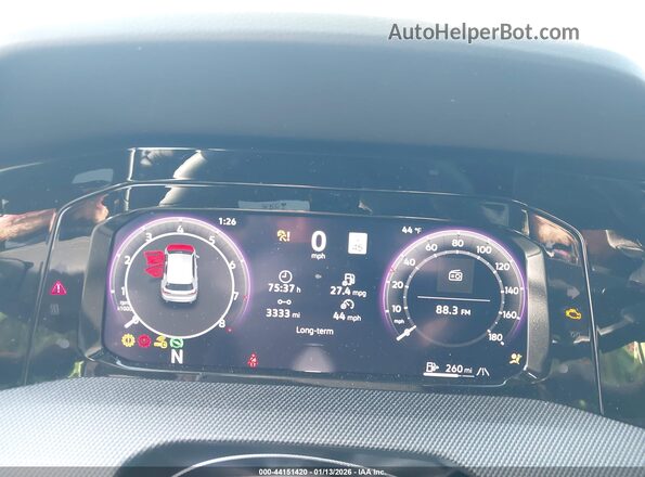 WVW3A7CD7SW260364 2025 VOLKSWAGEN GOLF Blue Vista de los asientos traseros