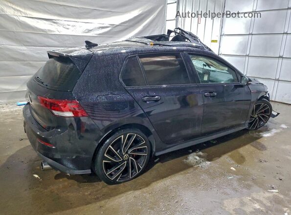 WVW587CD7NW141660 2022 VOLKSWAGEN GTI Black Задня права чверть