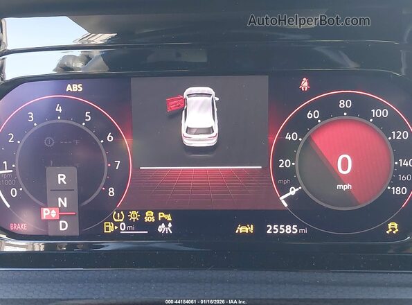 WVW8A7CD4PW154094 2023 VOLKSWAGEN GOLF Gray Widok tylnych siedzeń