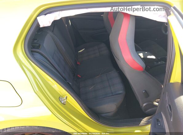 WVW8A7CDXPW154701 2023 VOLKSWAGEN GOLF Green VIN კოდის სტიკერის ხედი