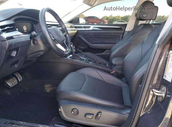 WVWAR7ANXME009665 2021 VOLKSWAGEN ARTEON Черный Вид салона спереди