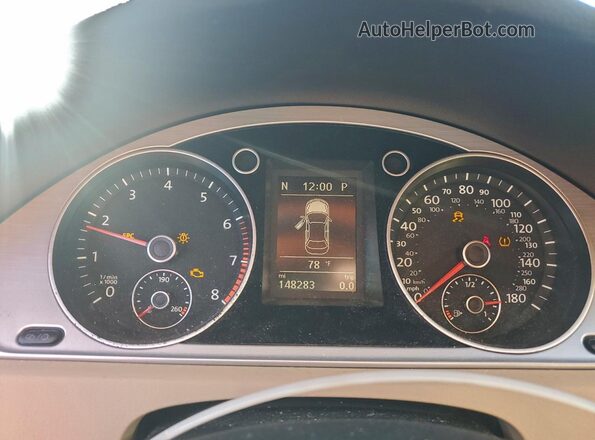 WVWBP7AN0GE504892 2016 VOLKSWAGEN CC Black Instrument cluster view