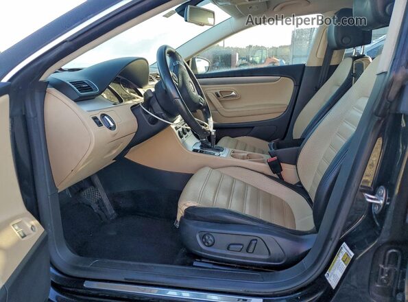 WVWBP7AN0GE504892 2016 VOLKSWAGEN CC Black Front interior view