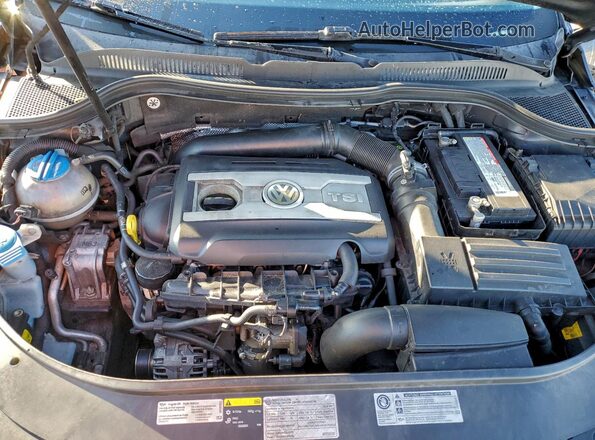 WVWBP7AN0GE504892 2016 VOLKSWAGEN CC Black Rear interior view