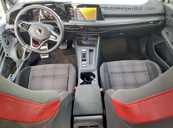 WVWL87CD3NW138522 2022 VOLKSWAGEN GTI White წინა პანელის ხედი
