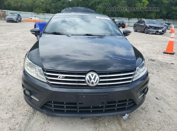 WVWMP7AN2HE504712 2017 VOLKSWAGEN CC Black Widok z przodu