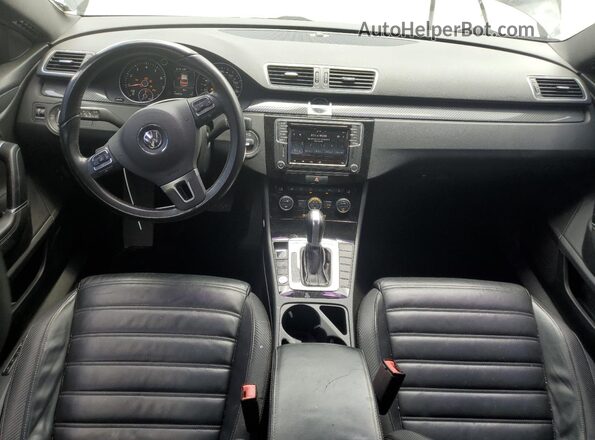 WVWMP7AN2HE504712 2017 VOLKSWAGEN CC Black Widok deski rozdzielczej