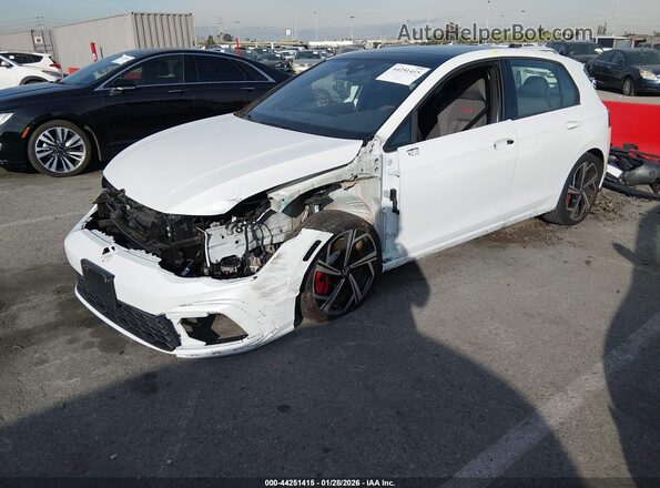 WVWRA7CD5RW206386 2024 VOLKSWAGEN GOLF White Vista tres cuartos delantera izquierda