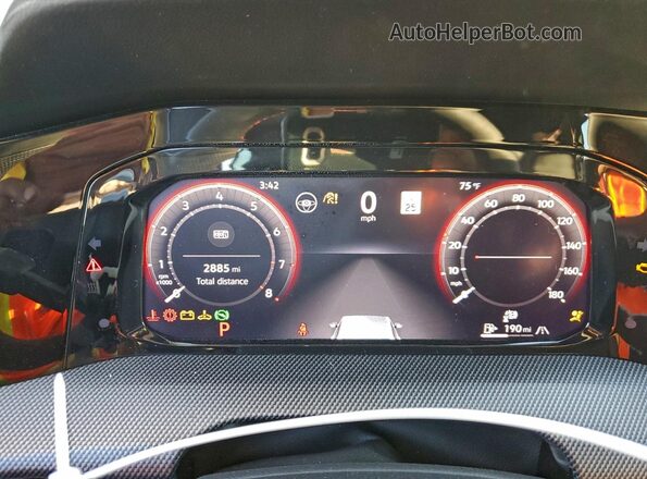 WVWSA7CD2SW234296 2025 VOLKSWAGEN GTI Красный 