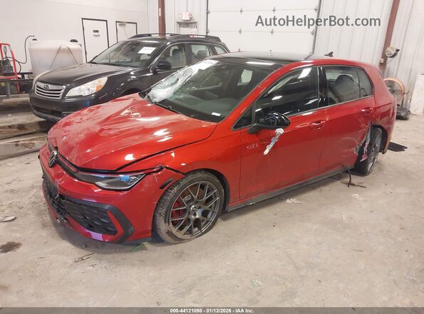 WVWSA7CD3SW244061 2025 VOLKSWAGEN GOLF Red Front left