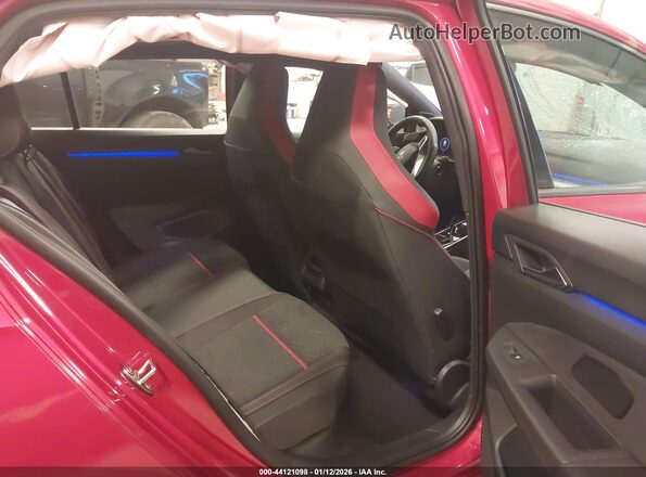 WVWSA7CD3SW244061 2025 VOLKSWAGEN GOLF Red VIN sticker view