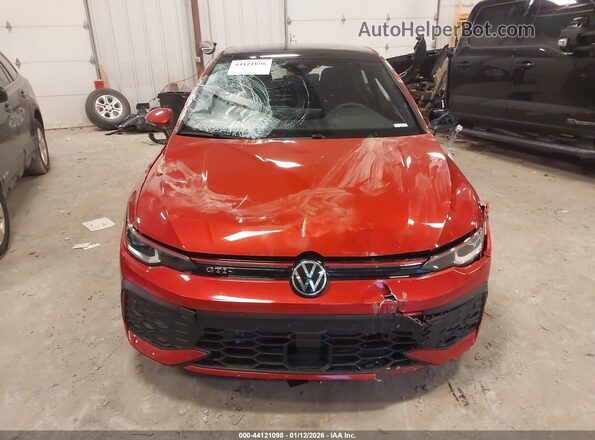 WVWSA7CD3SW244061 2025 VOLKSWAGEN GOLF Red Instrument cluster view