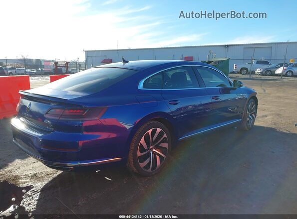 WVWSR7AN0ME006374 2021 VOLKSWAGEN ARTEON Синий Задняя правая четверть