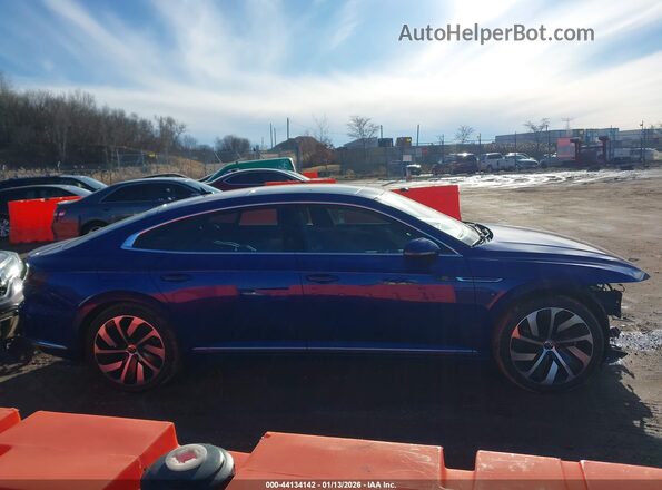 WVWSR7AN0ME006374 2021 VOLKSWAGEN ARTEON Синий Панорамный вид салона 360°