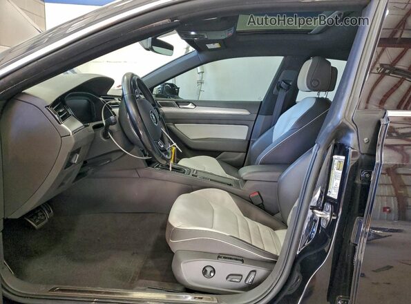 WVWSR7AN6LE014459 2020 VOLKSWAGEN ARTEON Black წინა სალონის ხედი