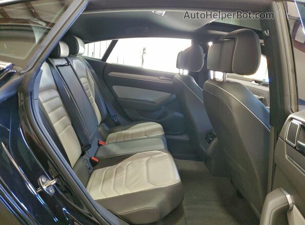 WVWSR7AN6LE014459 2020 VOLKSWAGEN ARTEON Black უკანა სავარძლების ხედი
