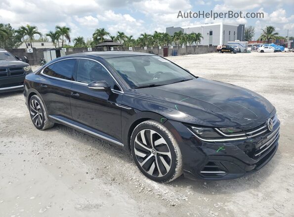 WVWSR7AN9ME012710 2021 VOLKSWAGEN ARTEON Черный Передняя правая четверть