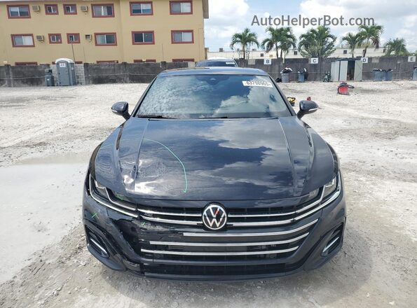 WVWSR7AN9ME012710 2021 VOLKSWAGEN ARTEON Черный Вид спереди