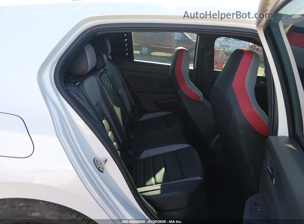WVWVA7CD4SW248178 2025 VOLKSWAGEN GOLF White VIN კოდის სტიკერის ხედი