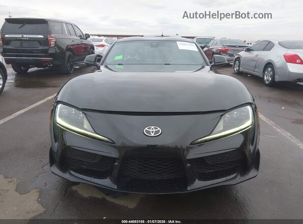 WZ1DB0C01MW034962 2021 TOYOTA GR SUPRA Black უკანა სალონის ხედი