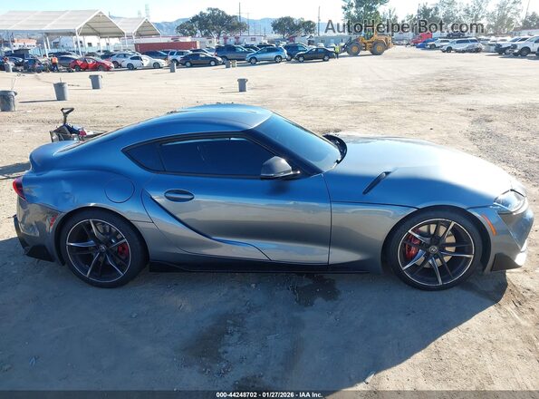 WZ1DB0C08NW053851 2022 TOYOTA GR SUPRA Gray Սալոնի հետևի տեսք