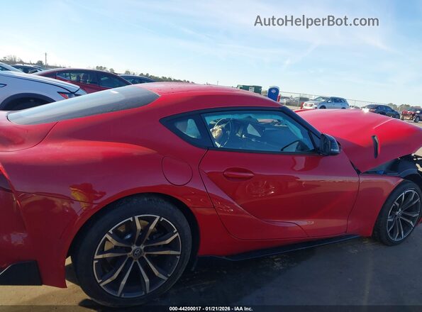WZ1DB2G06PW059351 2023 TOYOTA GR SUPRA Red Rear interior view