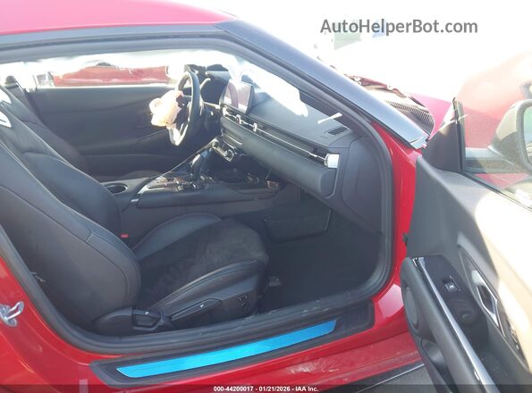 WZ1DB2G06PW059351 2023 TOYOTA GR SUPRA Red Front interior view