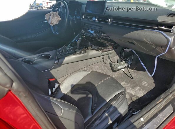 WZ1DB4C00LW027975 2020 TOYOTA SUPRA Красный Вид панели приборов