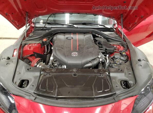 WZ1DB4C04LW021032 2020 TOYOTA SUPRA Красный Вид задней части салона