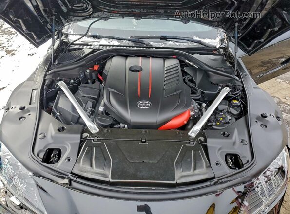 WZ1DB4C05LW025543 2020 TOYOTA SUPRA Black Vista interior trasera