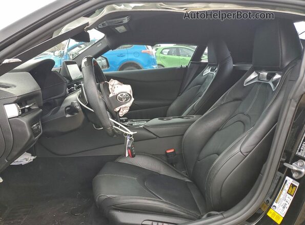 WZ1DB4C05LW025543 2020 TOYOTA SUPRA Black Vista interior delantera