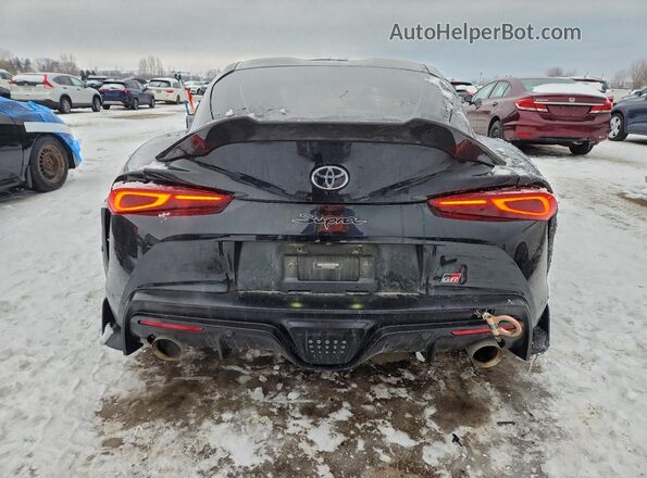 WZ1DB4C05LW027406 2020 TOYOTA SUPRA Black Вид ззаду