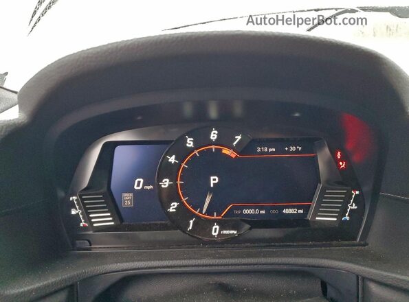 WZ1DB4C09LW023052 2020 TOYOTA SUPRA Red Vista del cuadro de instrumentos