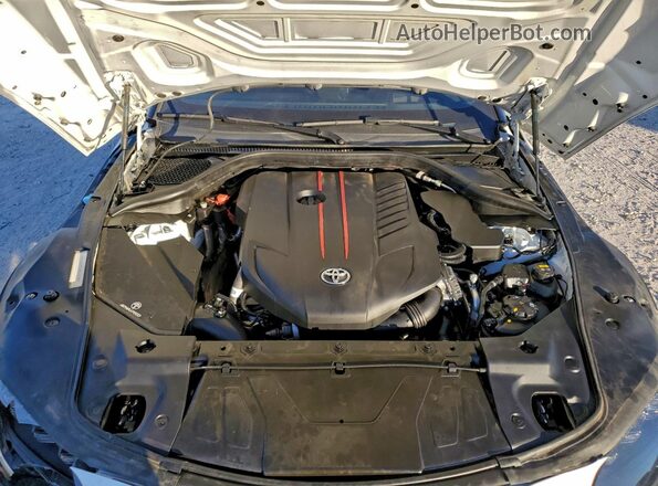 WZ1DB4C09LW028090 2020 TOYOTA SUPRA White Սալոնի հետևի տեսք