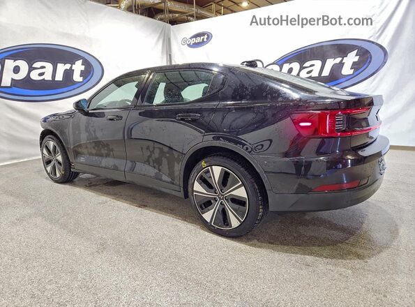 YSMED3KAXPL124386 2023 POLESTAR 2 Черный Задняя левая четверть