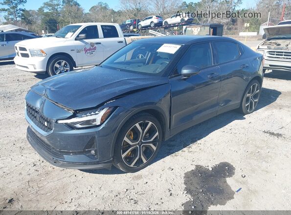 YSMET3KAXPL122902 2023 POLESTAR 2 Синий Передняя левая четверть