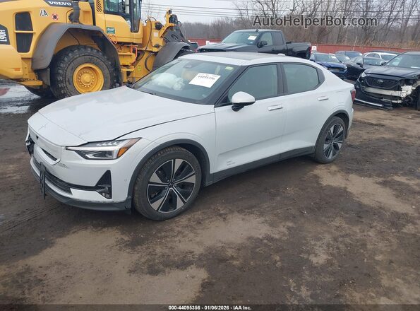 YSMFD3KA6RL219079 2024 POLESTAR 2 Gray Առջևի ձախ երեք քառորդ տեսարան