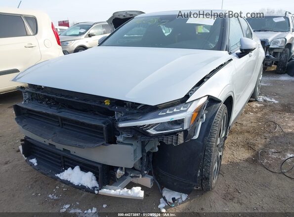 YSMFG3KA5RL219422 2024 POLESTAR 2 Gray Vista tres cuartos delantera izquierda
