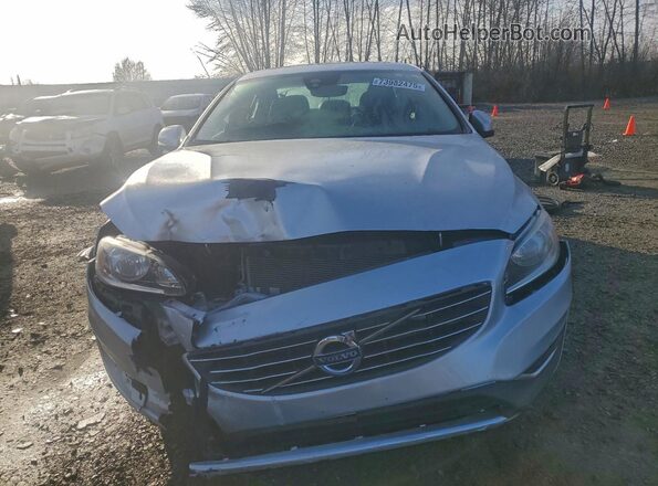 YV126MFK2G2413053 2016 VOLVO S60 Silver Vista frontal
