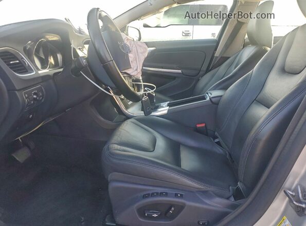 YV126MFK2G2413053 2016 VOLVO S60 Silver Vista interior delantera