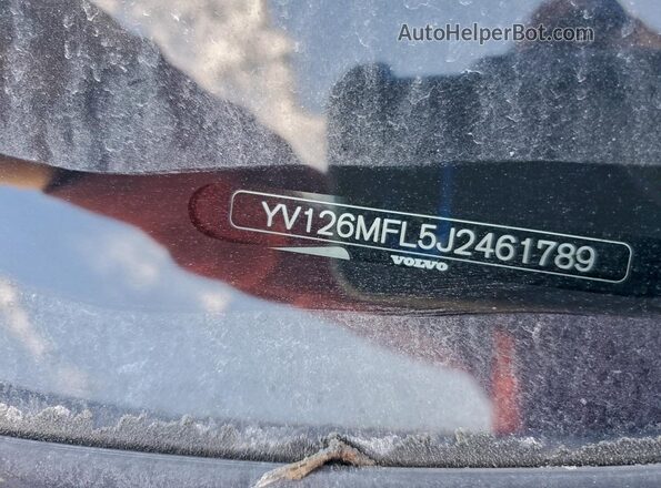 YV126MFL5J2461789 2018 VOLVO S60 Gray 