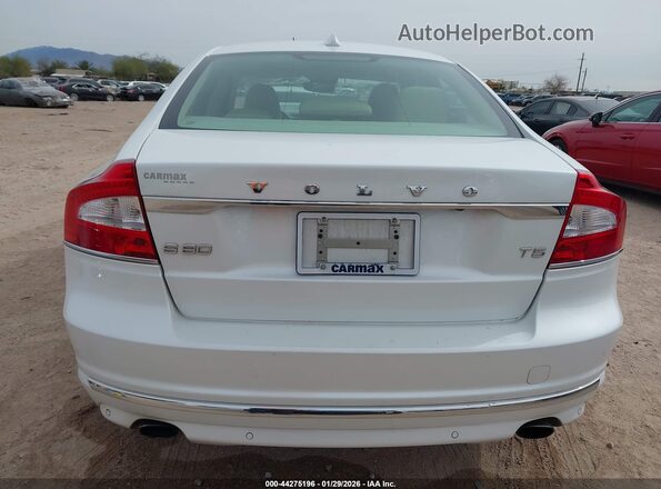 YV140MAK0G1196674 2016 VOLVO S80 Белый 