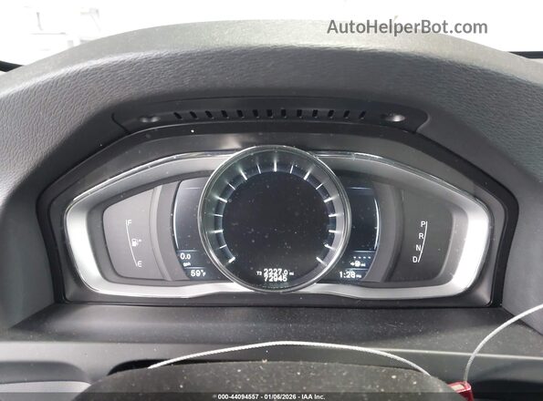 YV140MEK0G1287597 2016 VOLVO V60 Gray Vista de los asientos traseros