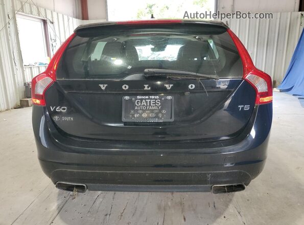 YV140MEK3H1335501 2017 VOLVO V60 Black Widok z tyłu