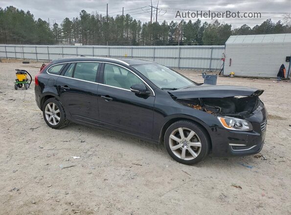 YV140MEK3H1357269 2017 VOLVO V60 Black Передня права чверть