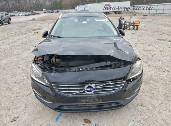 YV140MEK3H1357269 2017 VOLVO V60 Black Вид спереду