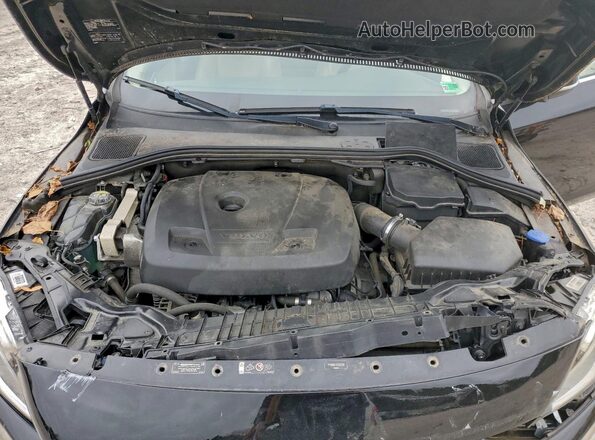 YV140MEK3H1357269 2017 VOLVO V60 Black Вид задньої частини салону