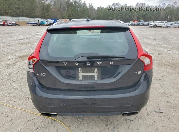 YV140MEK3H1357269 2017 VOLVO V60 Black Вид ззаду