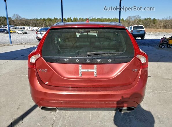 YV140MEK8H1341228 2017 VOLVO V60 Red 