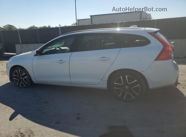 YV140MEL4J2378477 2018 VOLVO V60 White უკანა მარცხენა